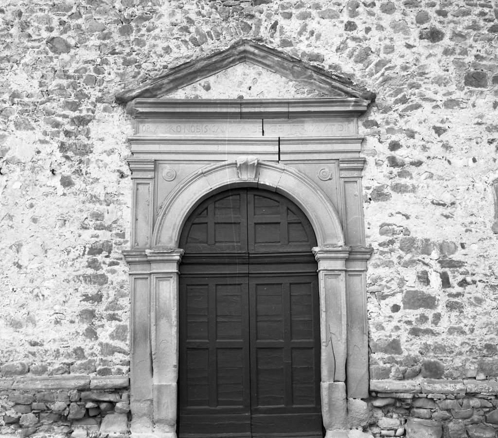 portale maggiore, opera isolata - manifattura toscana (sec. XVI)