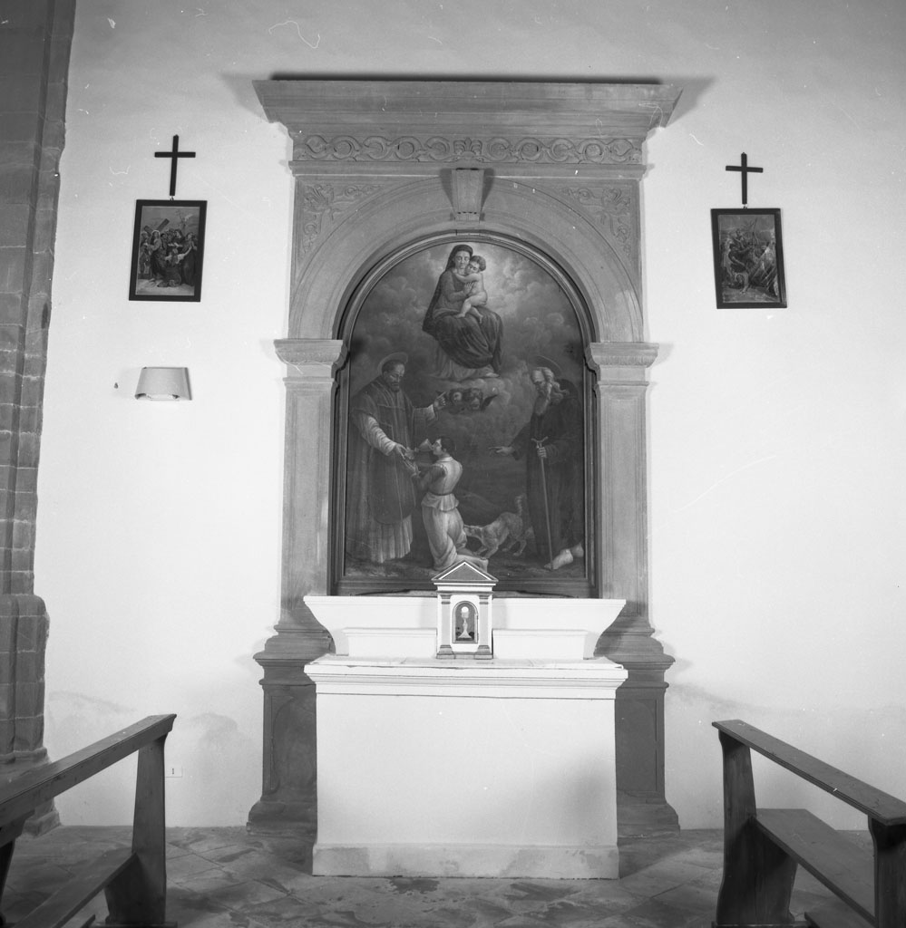 altare, opera isolata - manifattura toscana (fine sec. XVI)