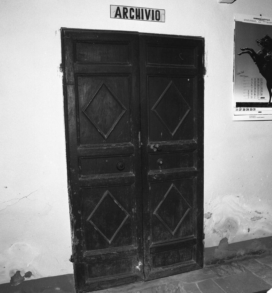 porta - bottega toscana (fine sec. XVIII)