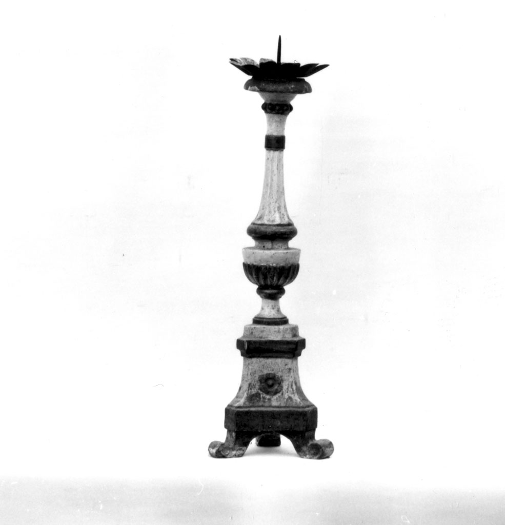 candeliere, serie - manifattura toscana (fine sec. XVIII)