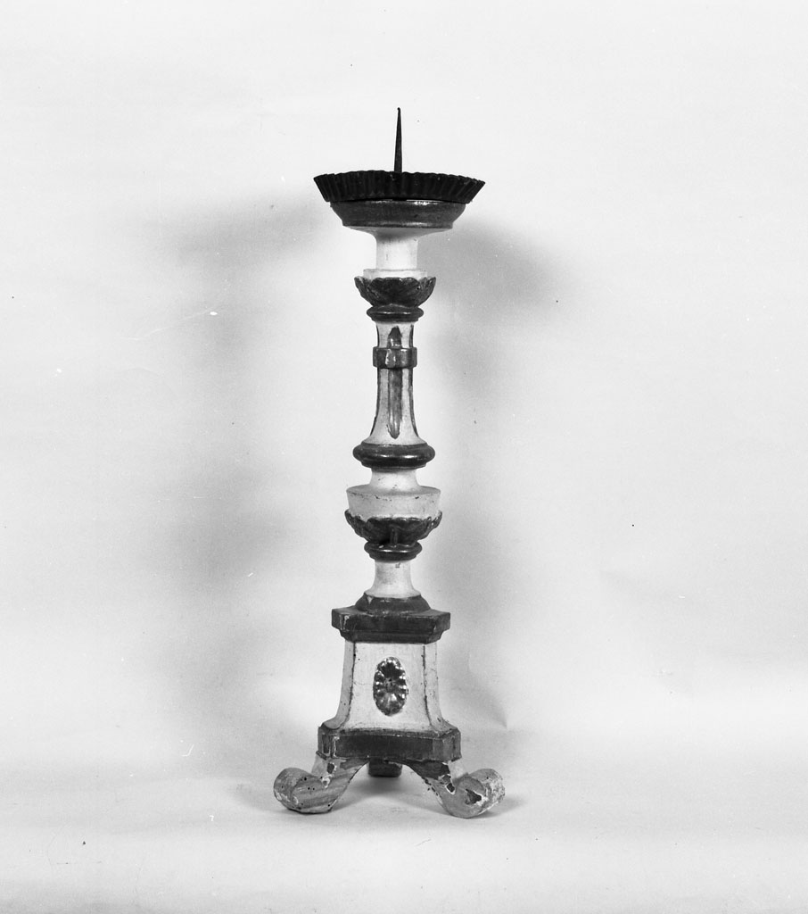 candeliere, serie - manifattura toscana (fine sec. XVIII)