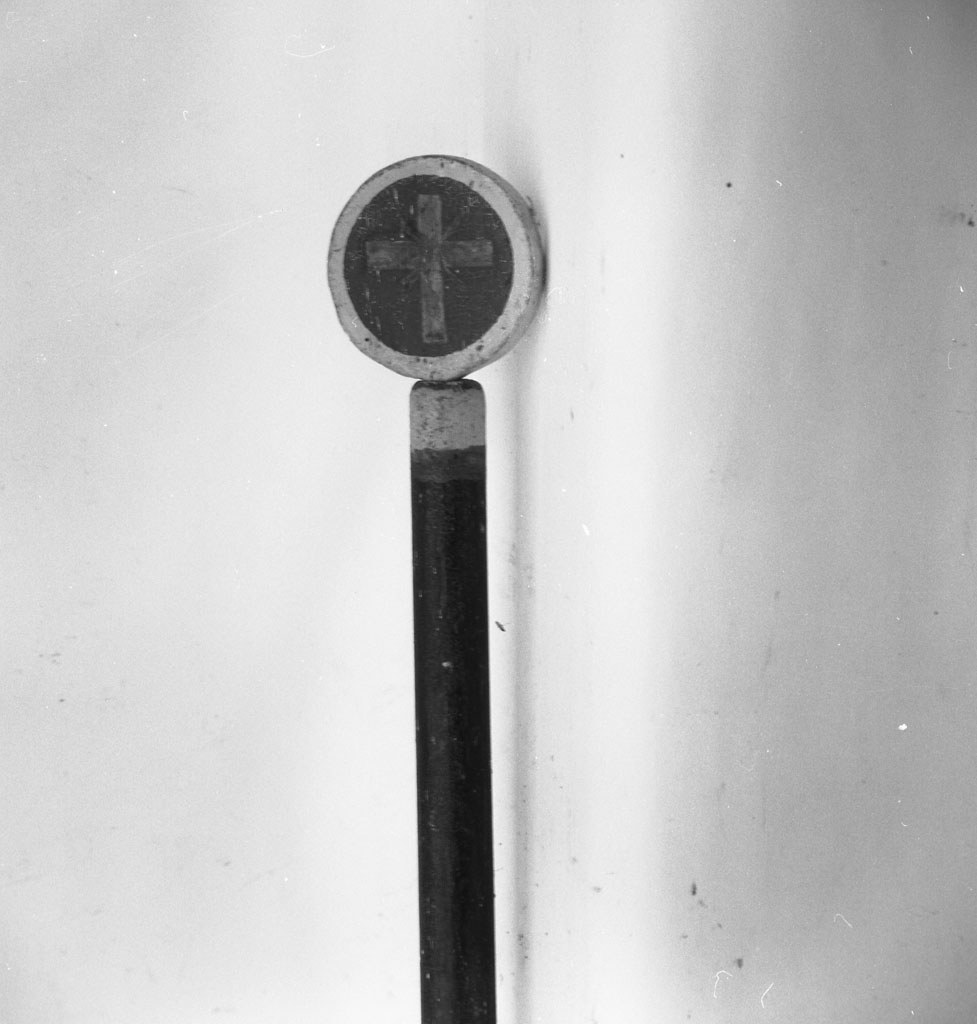 mazza processionale - manifattura Italia centrale (fine sec. XIX)