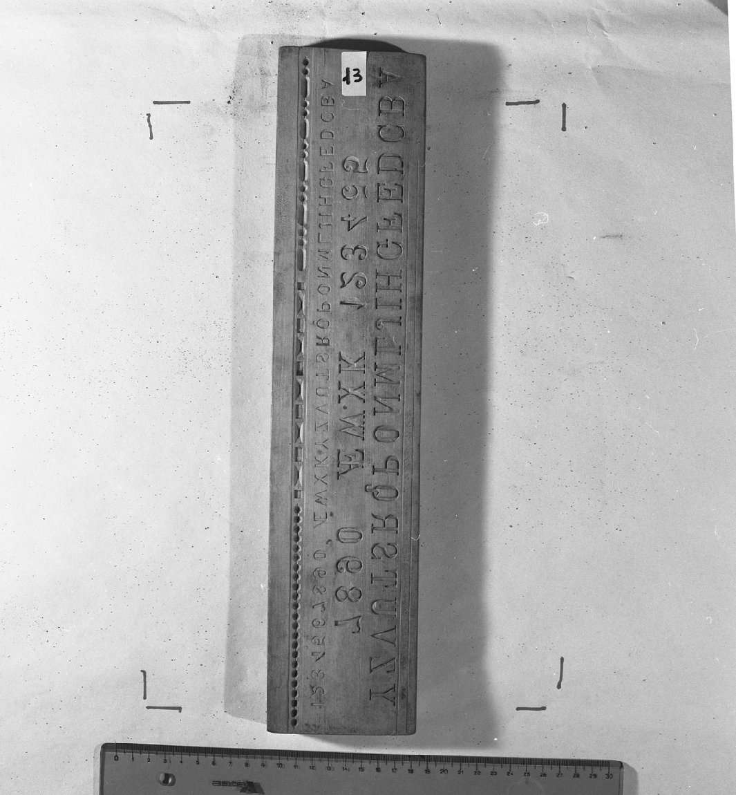 stampo - bottega italiana (sec. XIX)