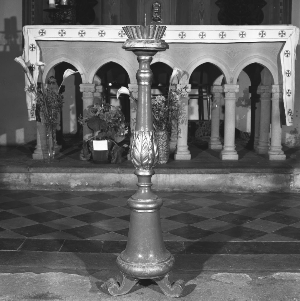 candelabro - bottega toscana (sec. XIX)