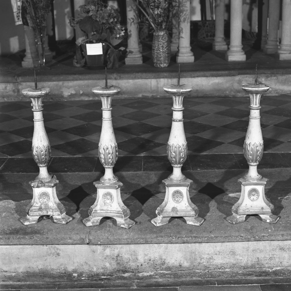 candeliere, serie - bottega toscana (sec. XIX)