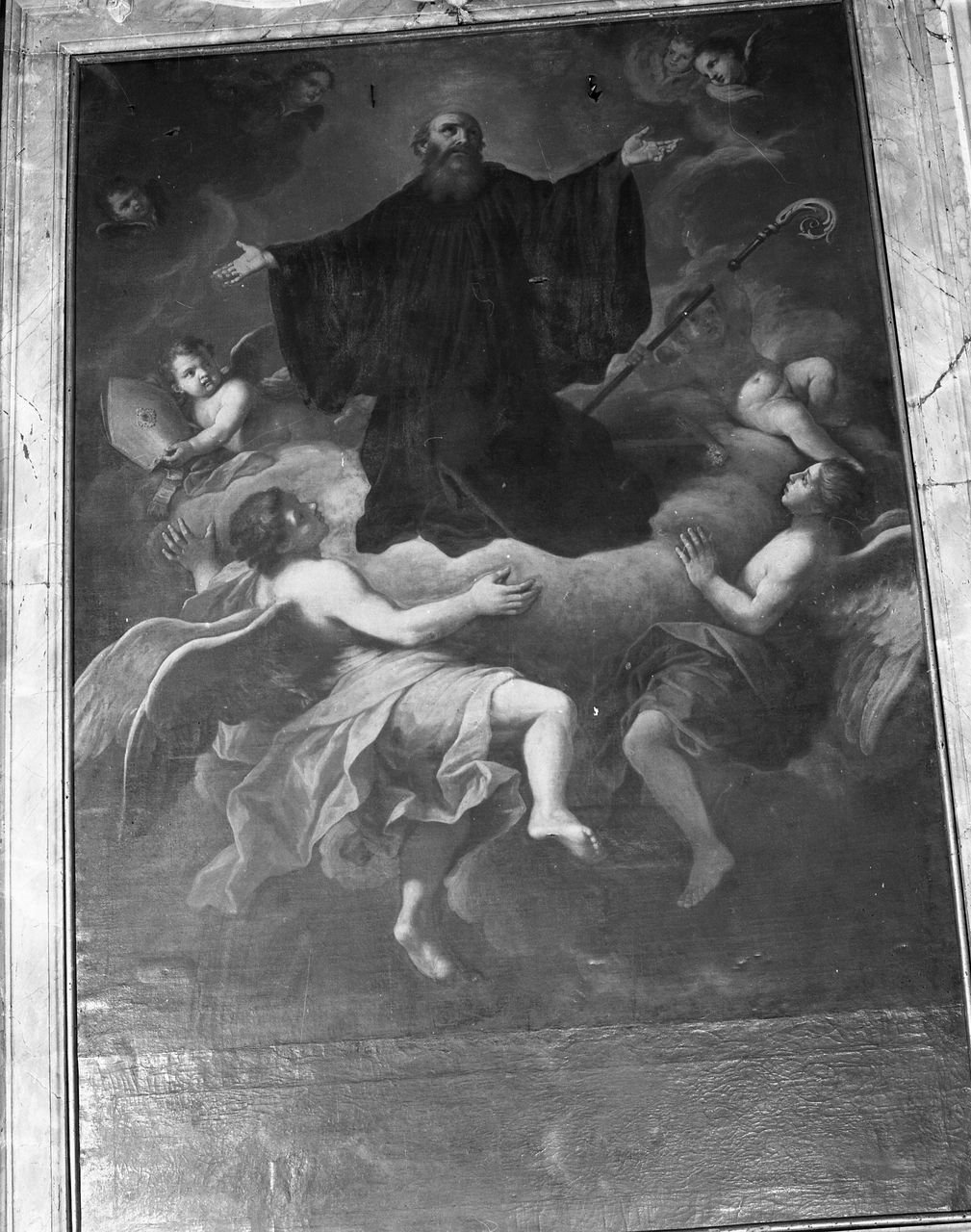 gloria di San Giovanni Gualberto (dipinto) di Gambacciani Francesco (sec. XVIII)