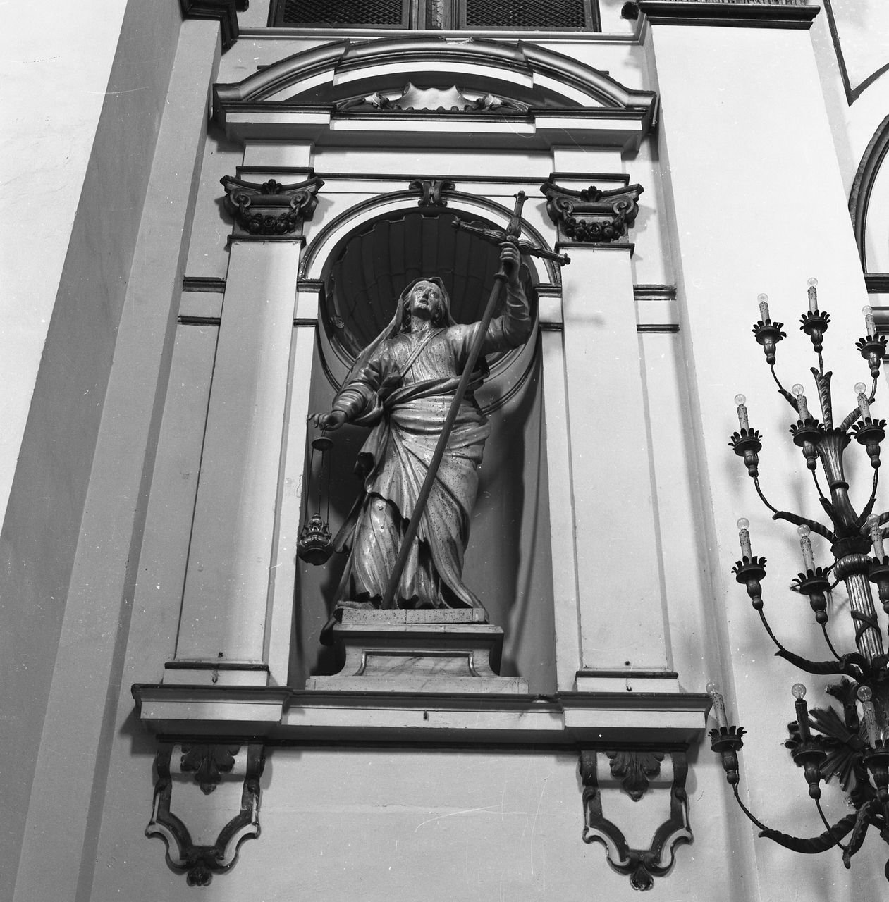 allegoria della religione (scultura) di Raoni B (sec. XVIII)