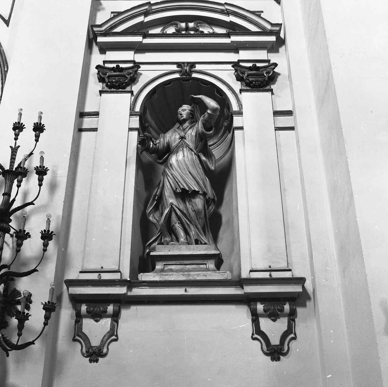 allegoria della Prudenza (scultura) di Raoni B (sec. XVIII)