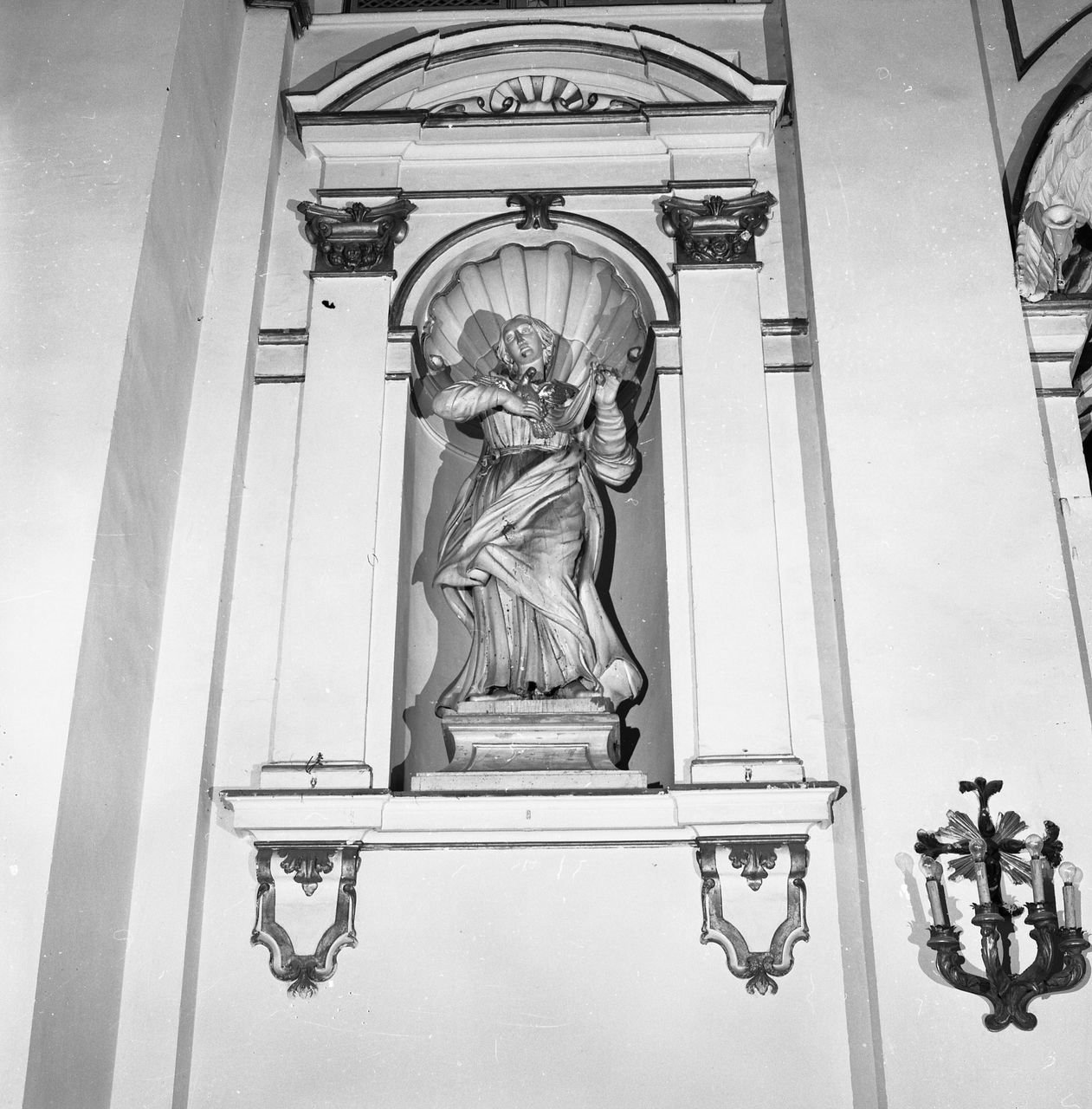 allegoria della Purezza (scultura) di Raoni B (sec. XVIII)