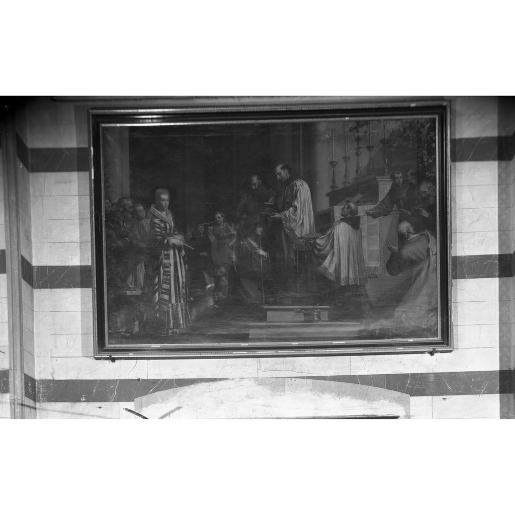 Santa Margherita da Cortona veste l'abito francescano (dipinto) di Pacini Sante (sec. XVIII)