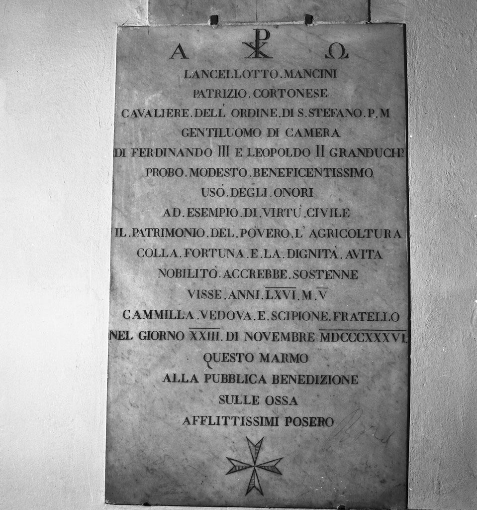 lapide - bottega toscana (sec. XIX)