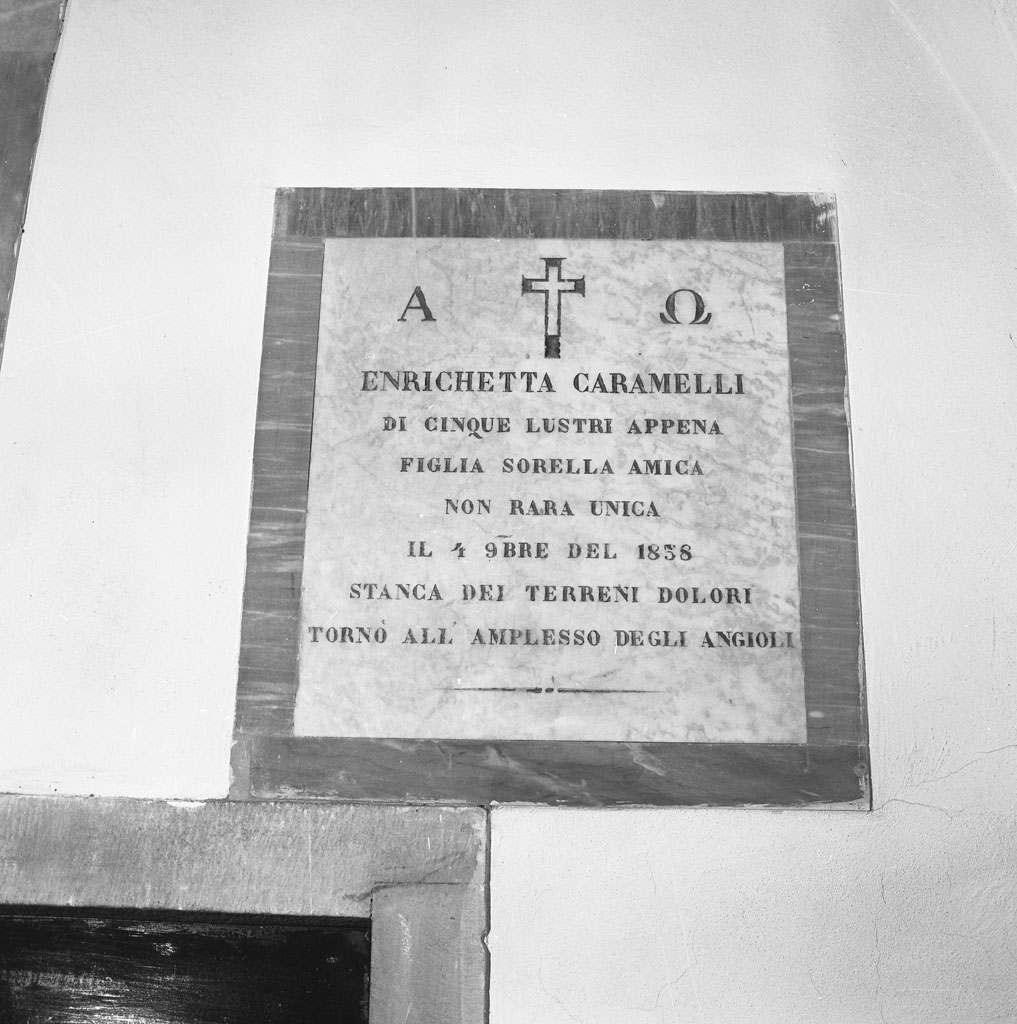 lapide - bottega toscana (sec. XIX)