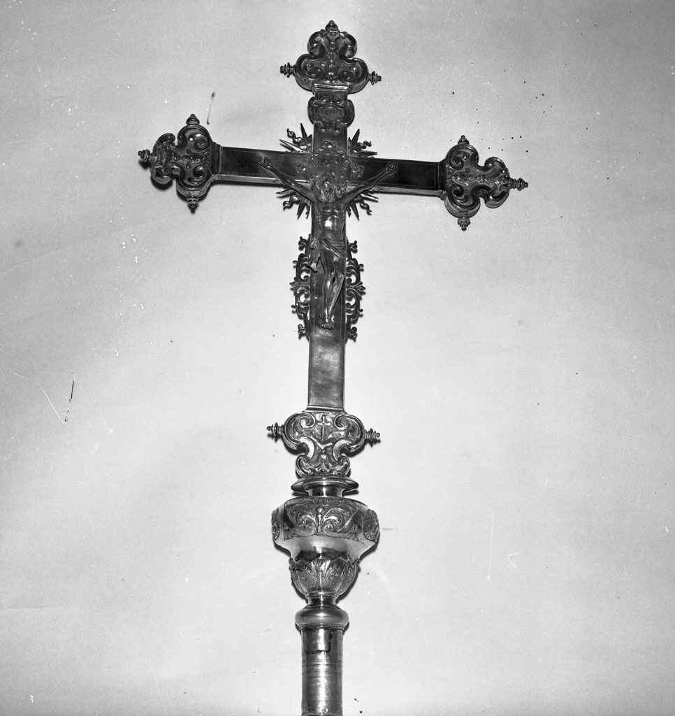 croce processionale - bottega fiorentina (sec. XVII)