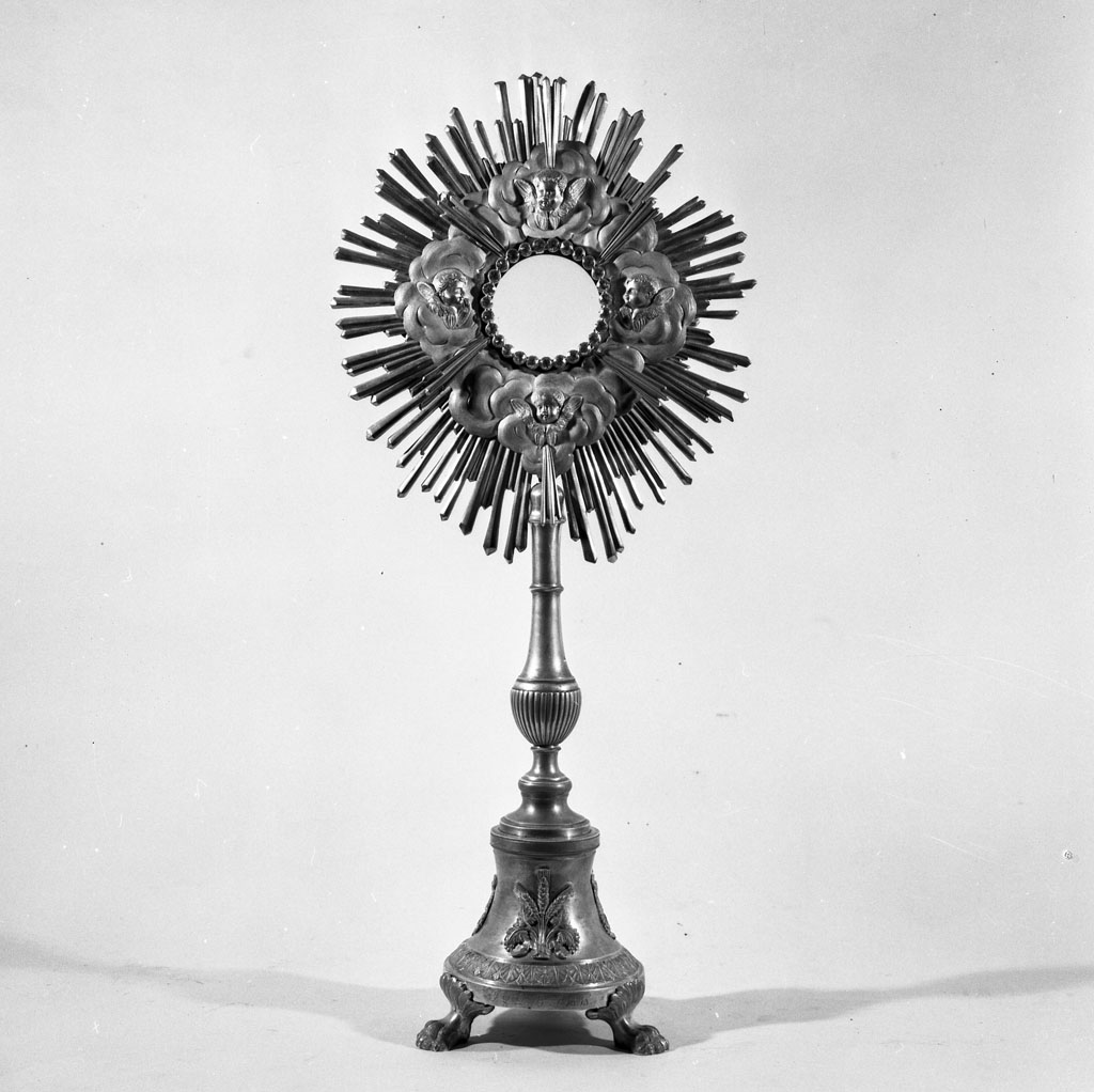 ostensorio - bottega toscana (sec. XIX)