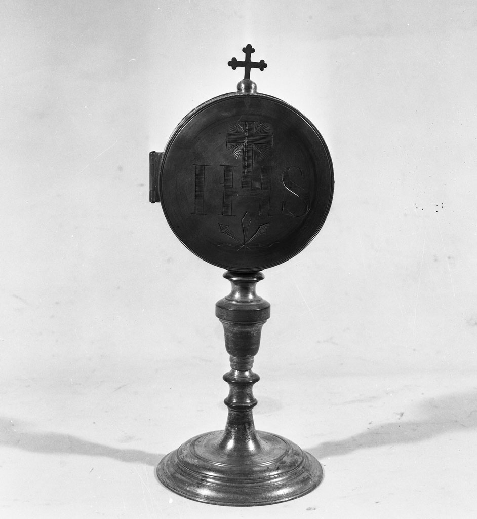 teca eucaristica - bottega toscana (fine sec. XIX)