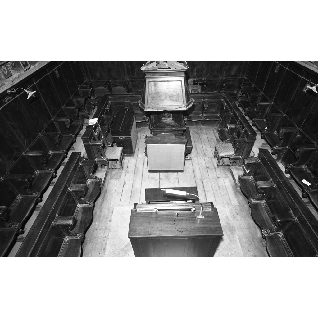 stalli del coro - produzione toscana (sec. XVIII)