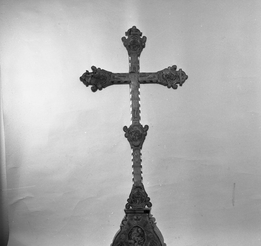croce - bottega toscana (sec. XVII)