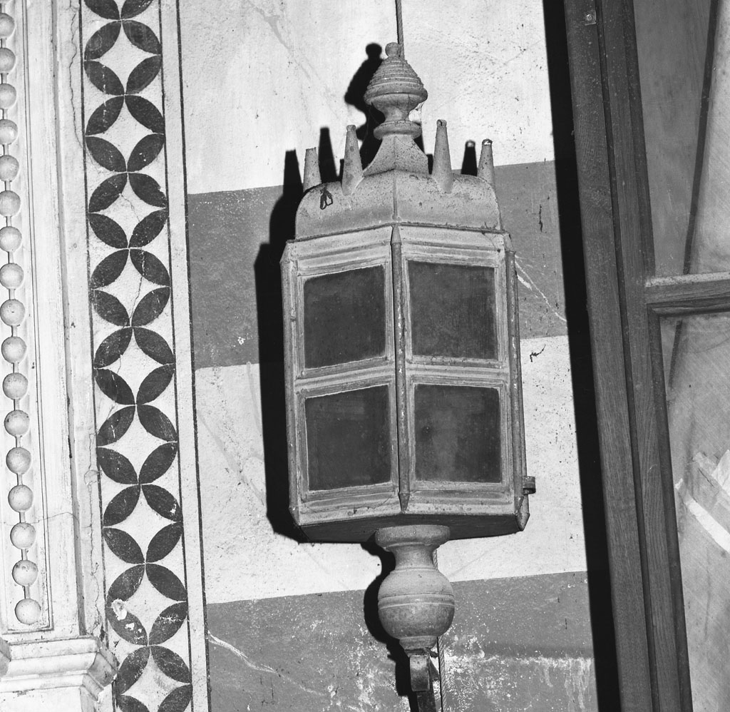lanterna - bottega mediorientale (sec. XVIII)