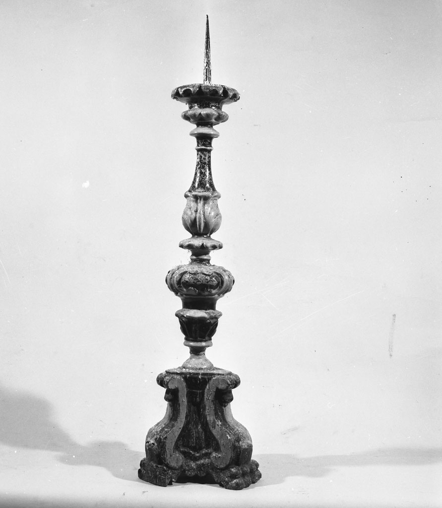 candeliere, serie - bottega toscana (sec. XVIII)