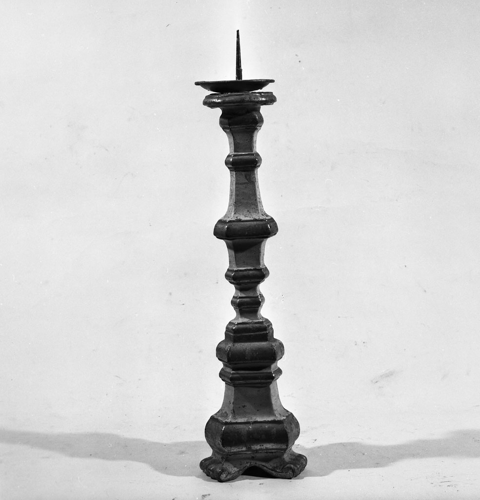 candeliere, coppia - bottega toscana (fine sec. XVIII)