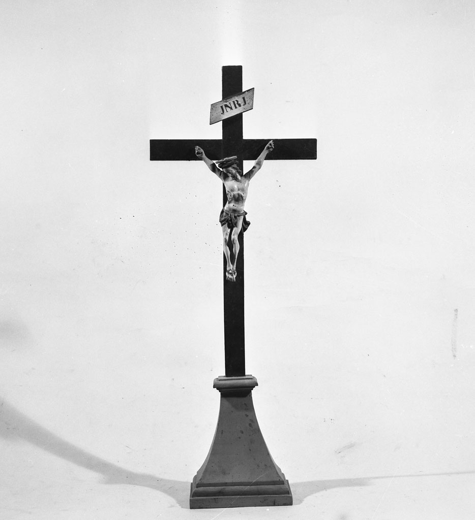 Cristo crocifisso (croce) - bottega toscana (fine sec. XIX)