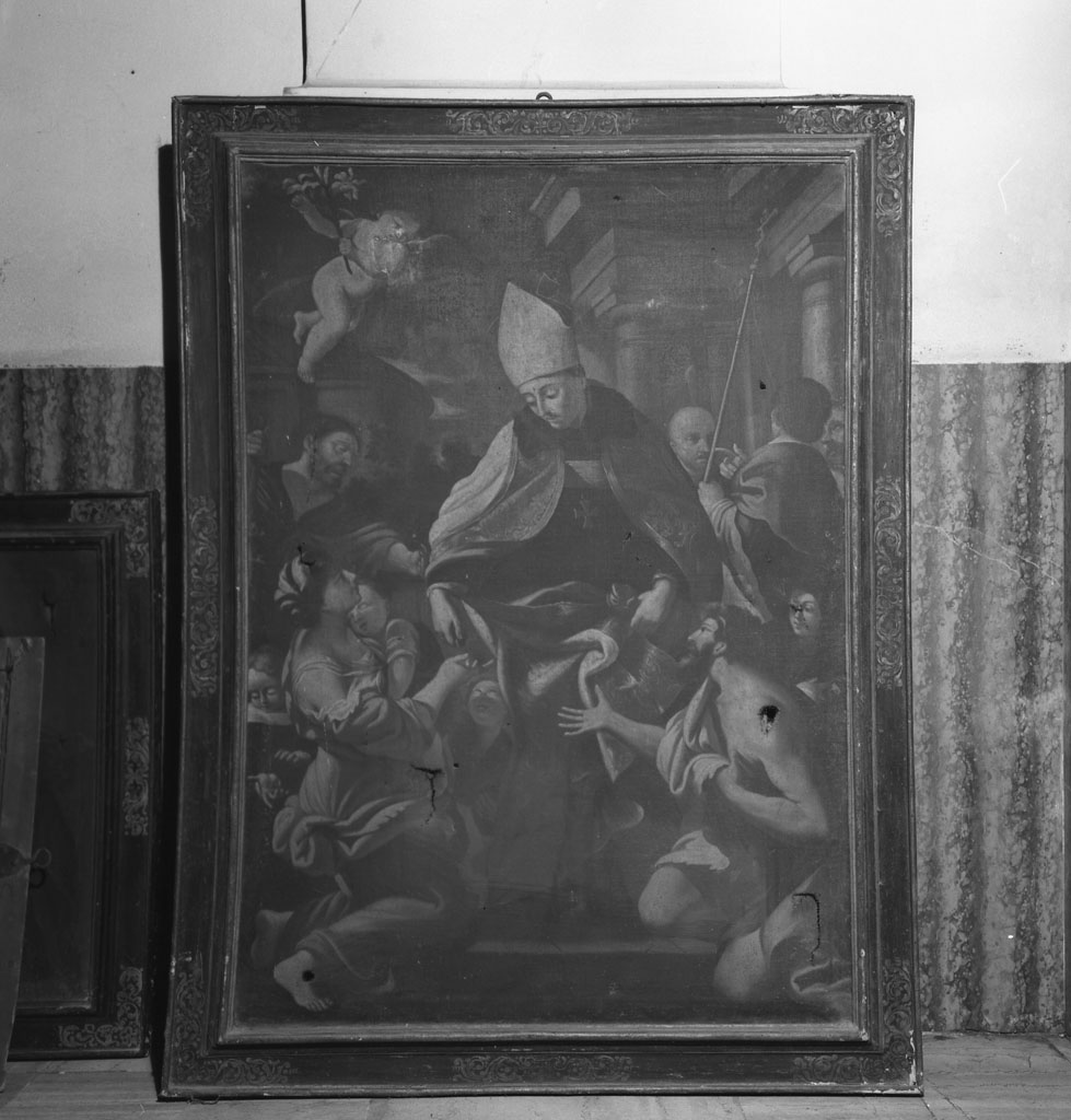 Elemosina di San Martino (dipinto) - ambito toscano (fine/inizio secc. XVI/ XVII)