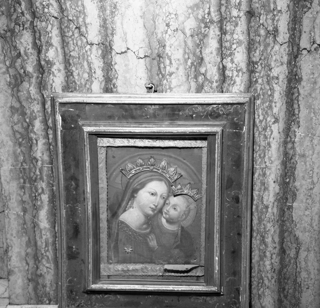 Madonna del Buonconsiglio, Madonna con Bambino (dipinto) - bottega toscana (sec. XIX)