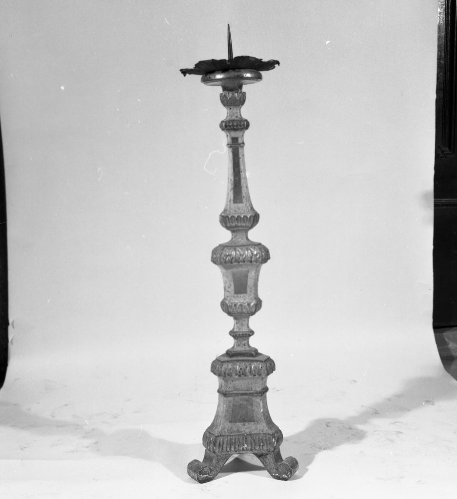 candeliere, serie - bottega toscana (sec. XVIII)