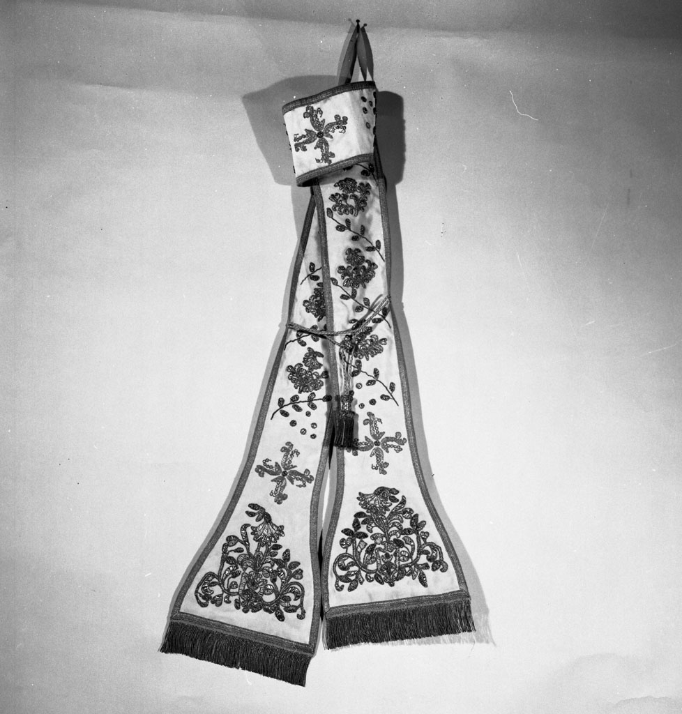 stola - manifattura toscana (fine/inizio secc. XIX/ XX)