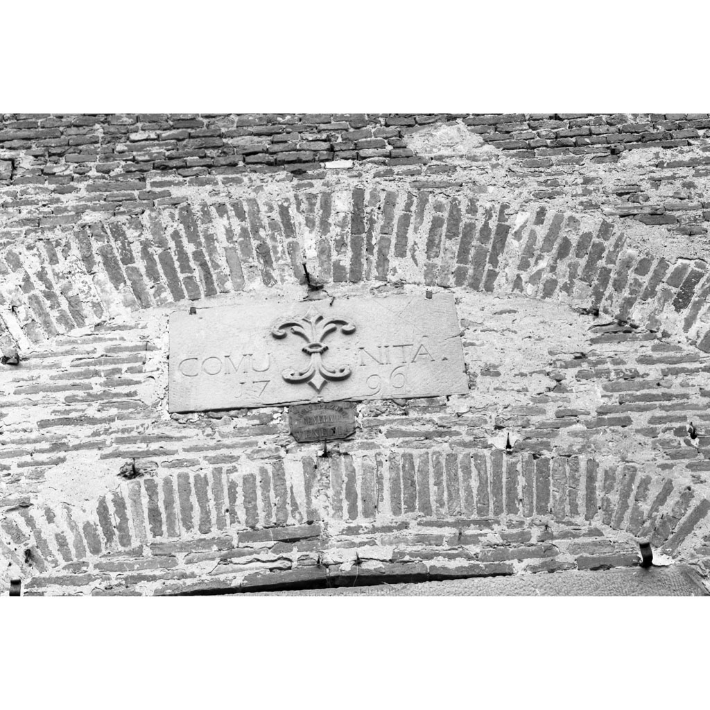 lapide - manifattura toscana (sec. XVIII)