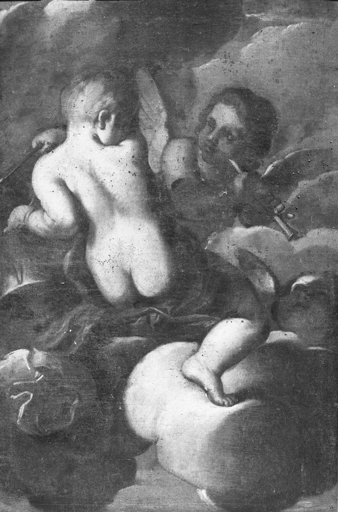 angelo musicante (dipinto) - ambito toscano (sec. XVII)