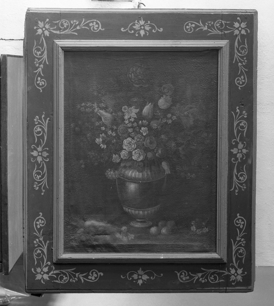vaso con fiori (dipinto) - ambito toscano (sec. XVII)