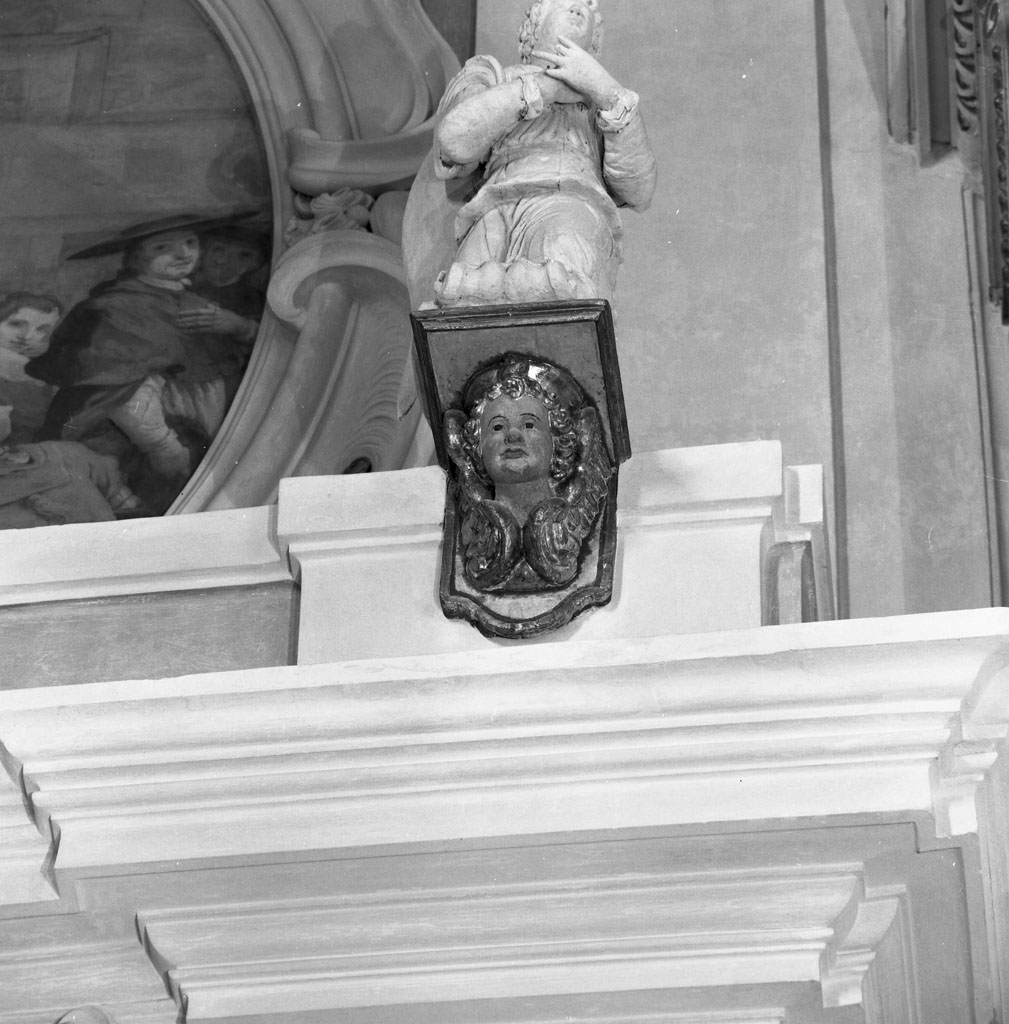 angelo (scultura, coppia) - bottega aretina (sec. XVIII)