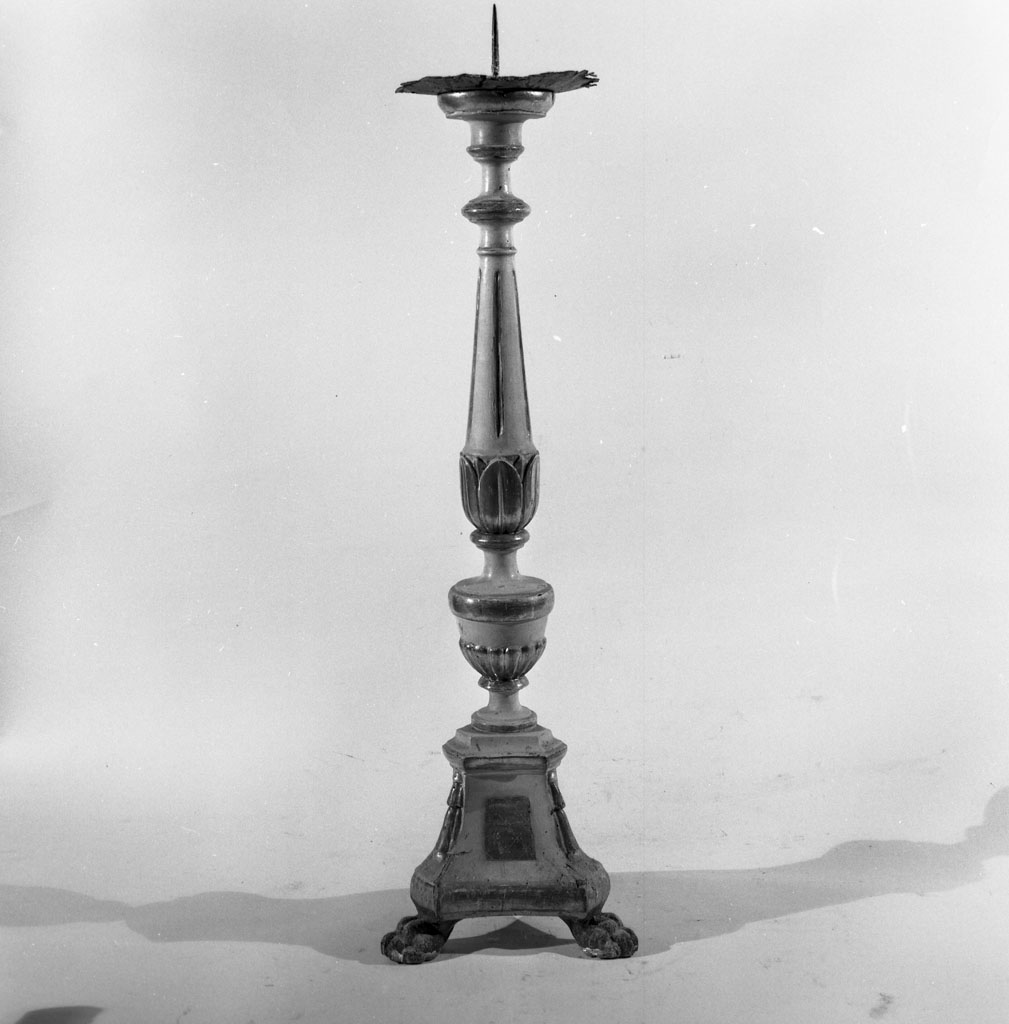 candelabro, coppia - bottega toscana (sec. XVIII)
