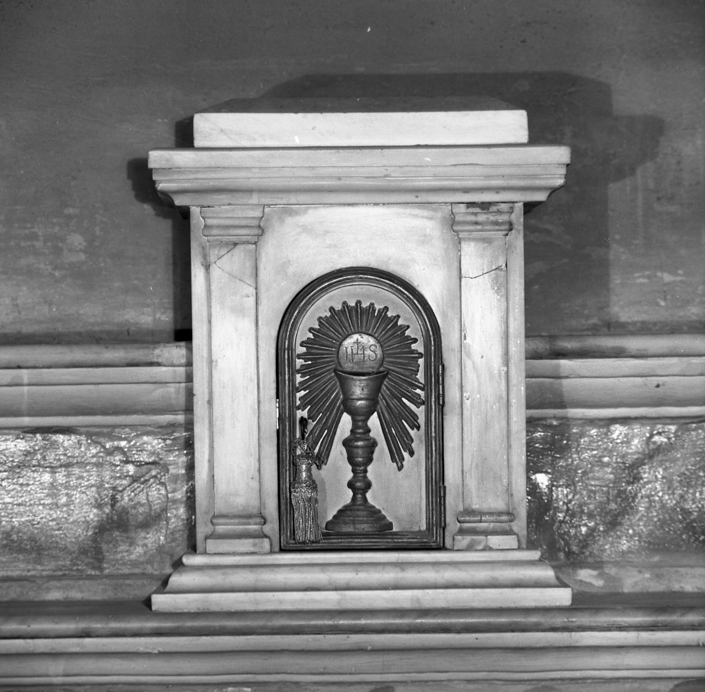 calice eucaristico (ciborio) - bottega toscana (inizio sec. XIX)