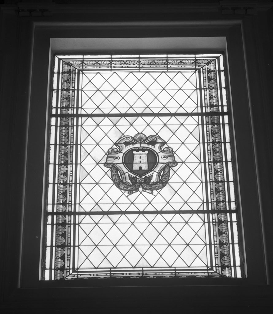 vetrata, serie - bottega toscana (fine/inizio secc. XIX/ XX)