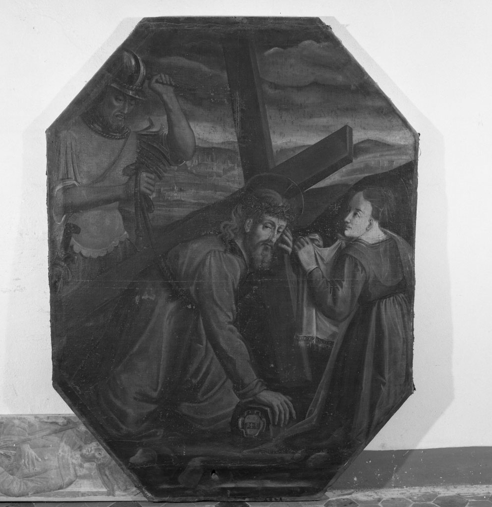 Gesù asciugato dalla Veronica (dipinto) - ambito toscano (sec. XVIII)