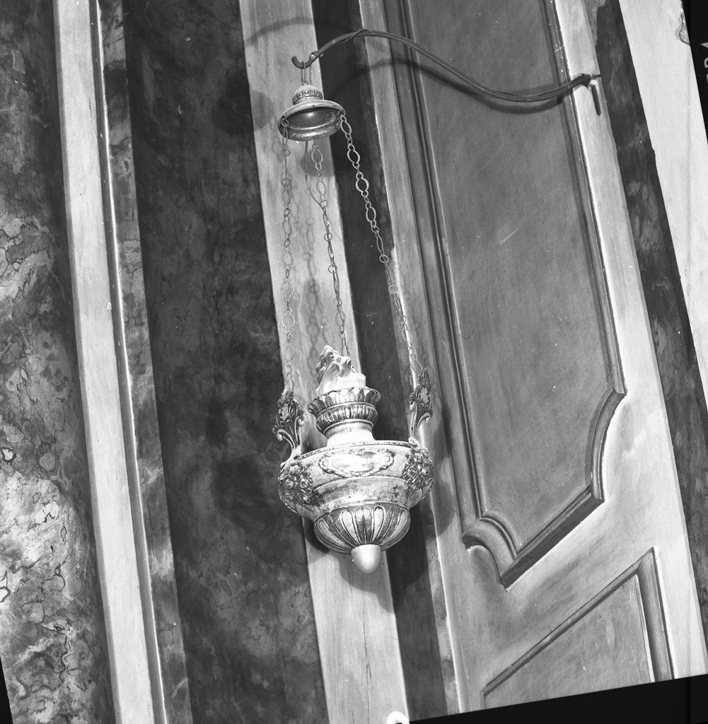 lampada pensile, coppia - manifattura toscana (sec. XIX)