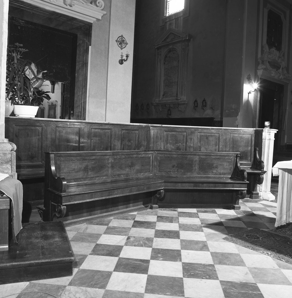 altare maggiore di Soldani Benzi Massimiliano, Baratta Giovanni (prima metà sec. XVIII)