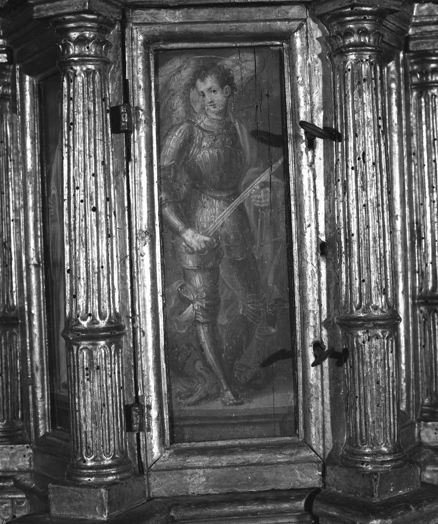 San Michele Arcangelo (dipinto) di Del Brina Giovanni (sec. XVIII)