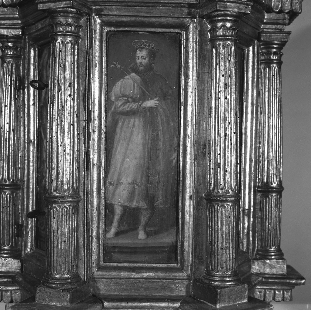 San Lodovico (dipinto) di Del Brina Giovanni (sec. XVIII)