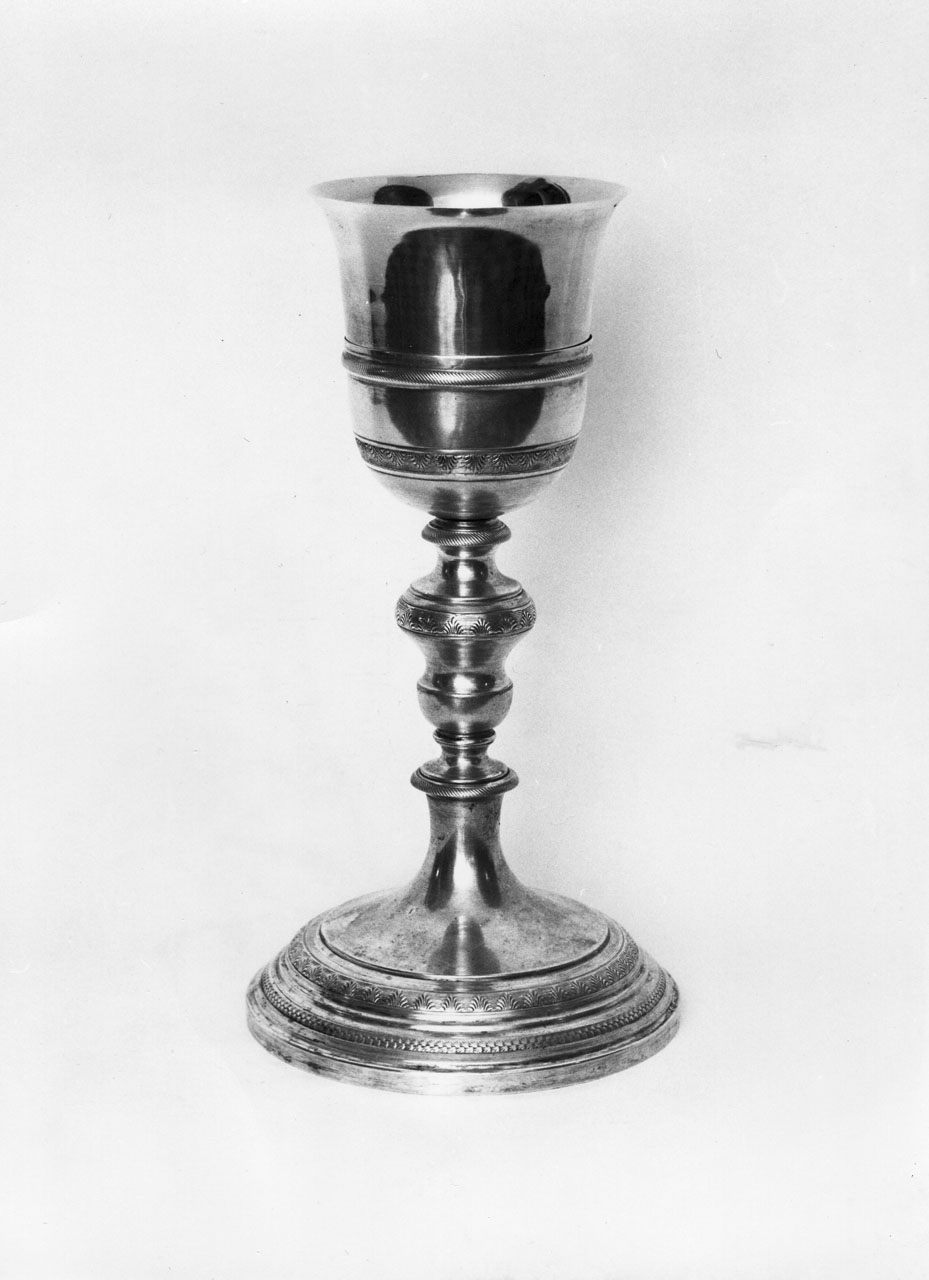 calice - bottega toscana (primo quarto sec. XX)