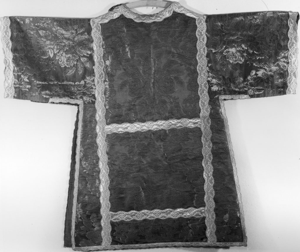 dalmatica, elemento d'insieme - manifattura toscana (sec. XIX)