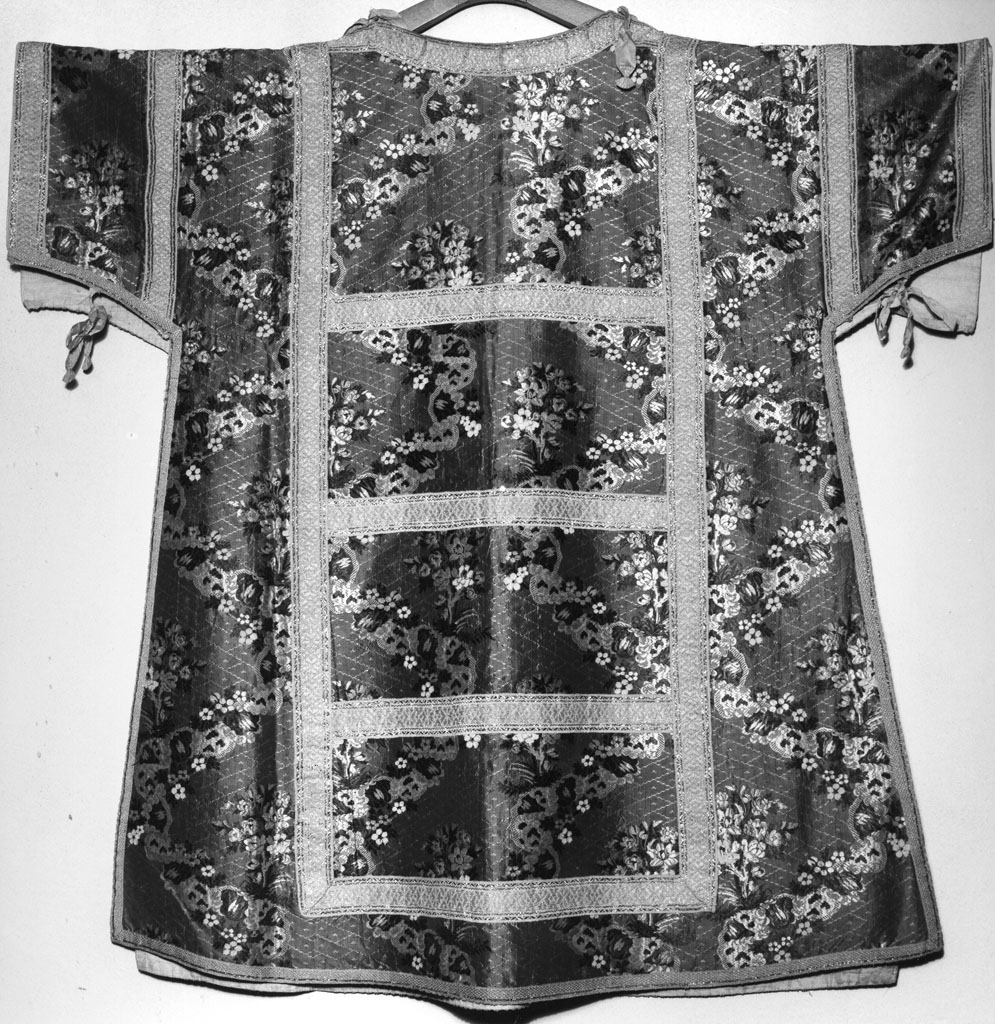 dalmatica, elemento d'insieme - manifattura toscana (sec. XVIII)