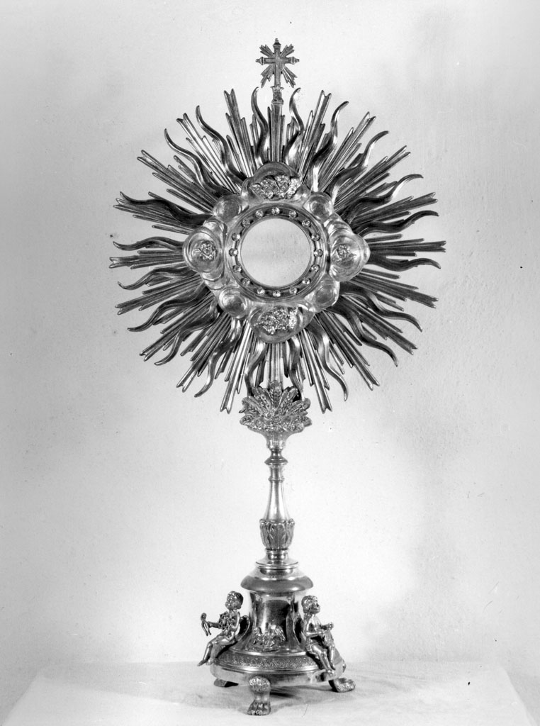 ostensorio - bottega toscana (sec. XIX)