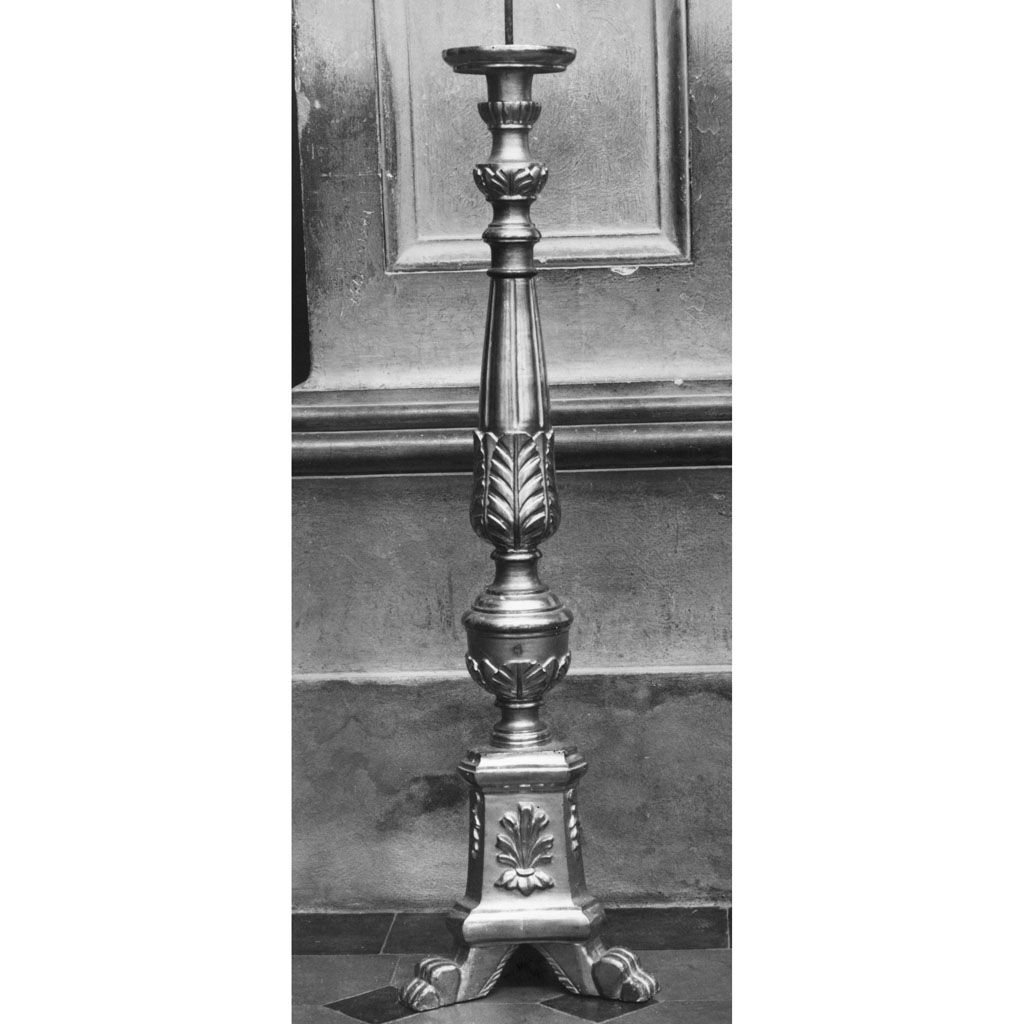 candelabro - bottega toscana (sec. XIX)
