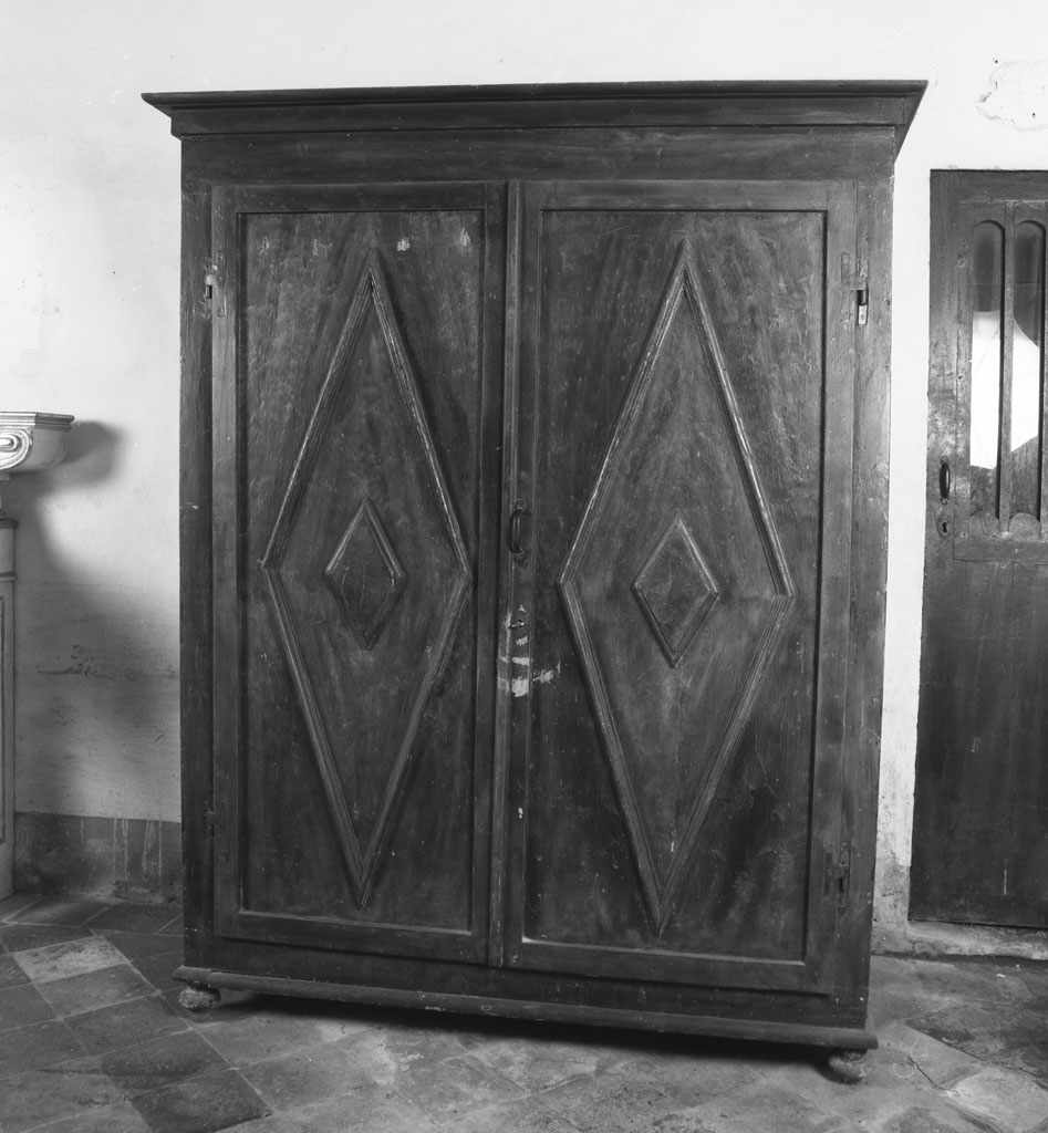 armadio da sacrestia - bottega toscana (fine sec. XVIII)