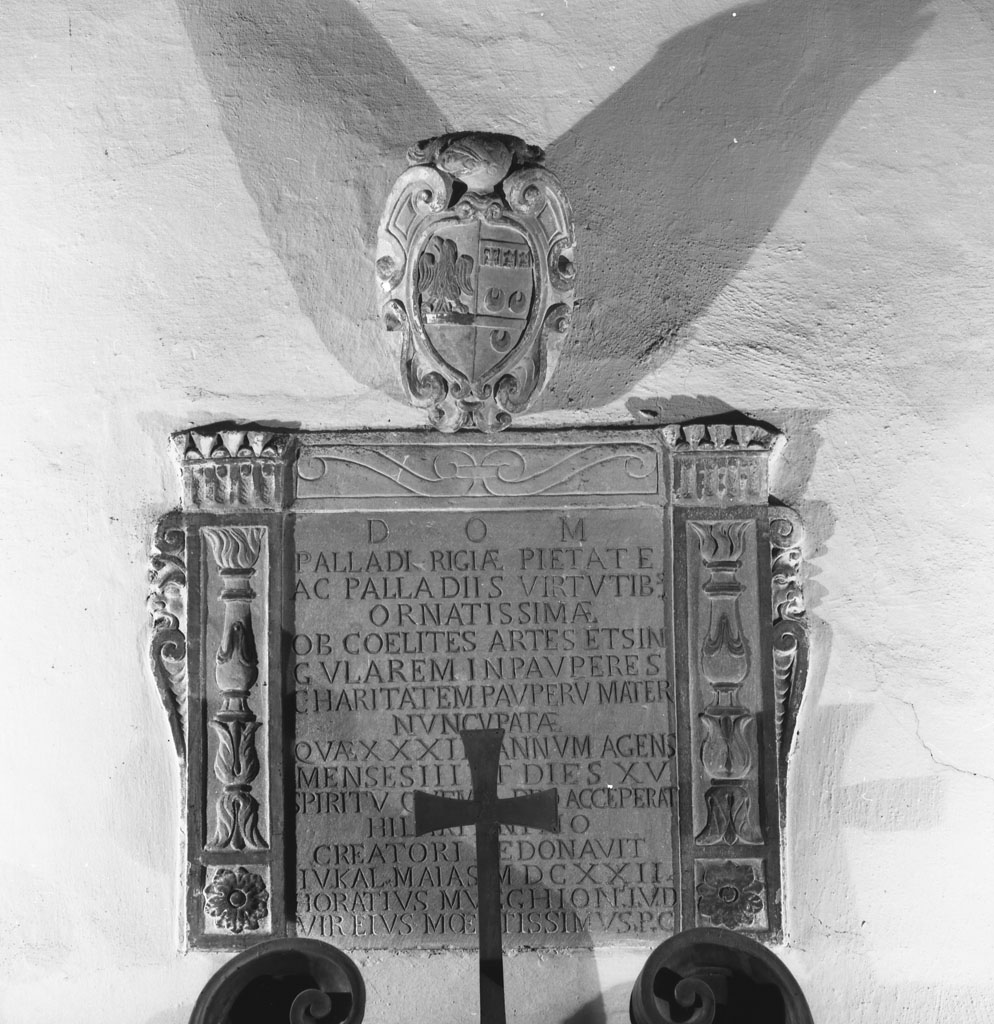 lapide tombale - bottega toscana (sec. XVII)