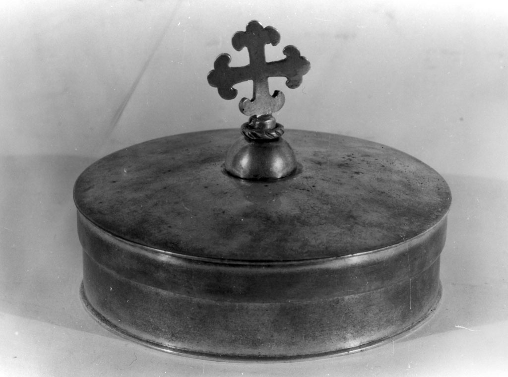 teca eucaristica - bottega toscana (fine sec. XIX)