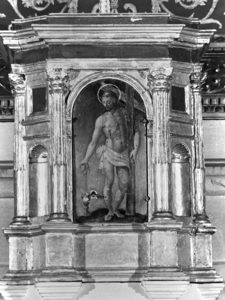 tabernacolo - bottega toscana (prima metà sec. XVIII)